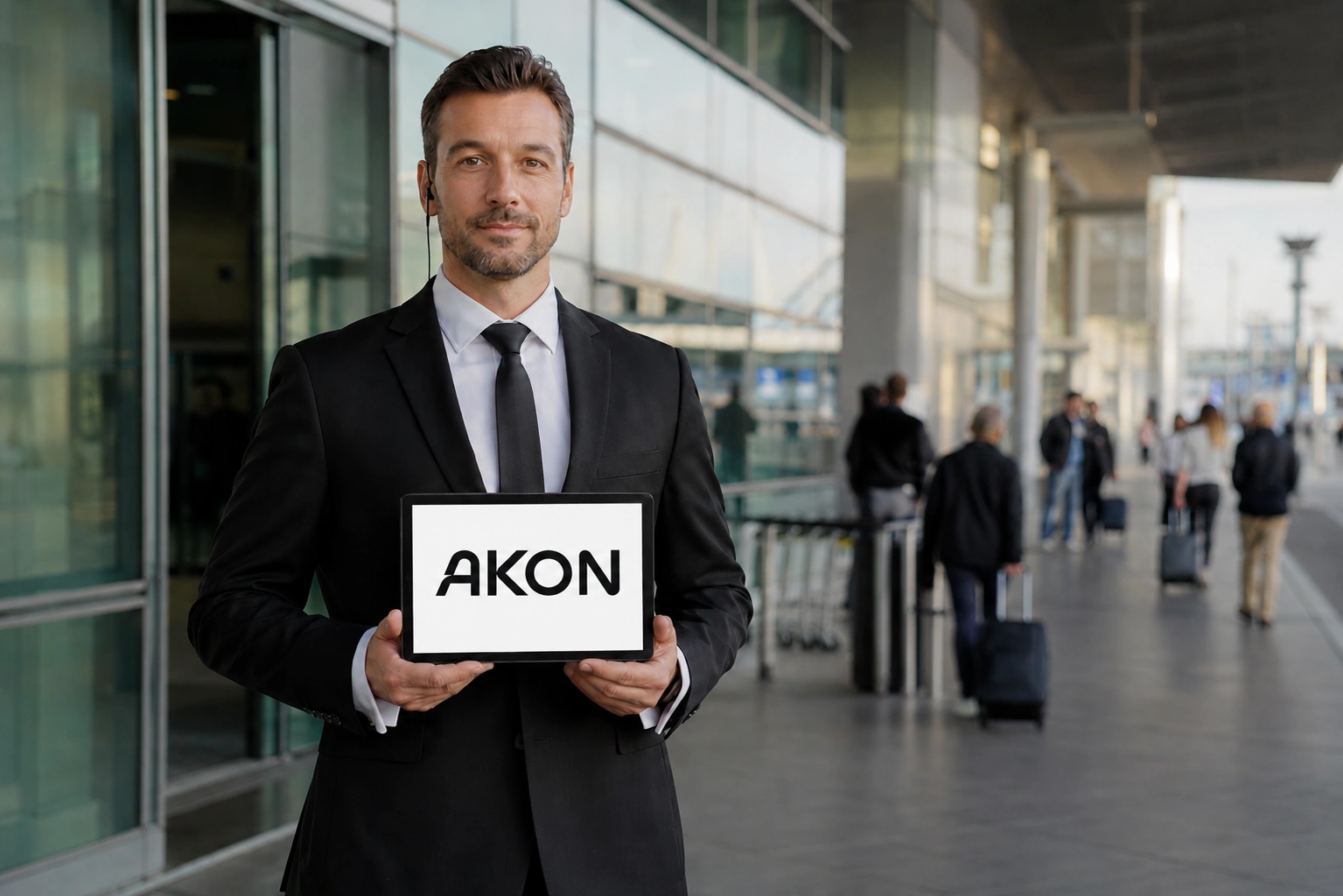 Driver at airport